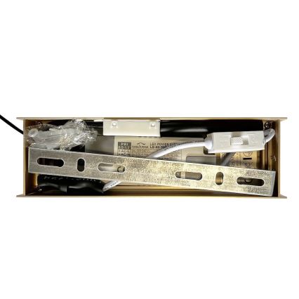 LED pakabinamas šviestuvas ant troso LINEA LED/36W/230V 3000/4000/5700K CRI 90 auksinis