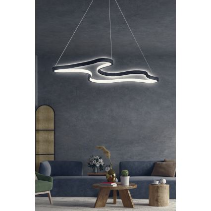 LED Pakabinamas šviestuvas ARTISAN LED/36W/230V 6500K juodas