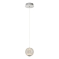 LED Pakabinamas šviestuvas CREMONA 1xLED/5W/230V 3000K matinis chromas