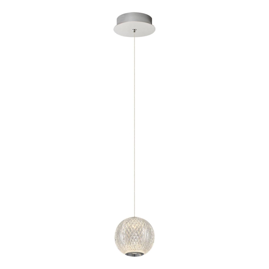 LED Pakabinamas šviestuvas CREMONA 1xLED/5W/230V 3000K matinis chromas