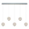 LED pakabinamas šviestuvas CREMONA 5xLED/5W/230V 3000K matinė chromas