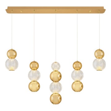 LED pakabinamas šviestuvas CREMONA LED/27W/230V 3000K auksinis