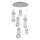 LED Pakabinamas šviestuvas CREMONA LED/34W/230V 3000K matinio chromo