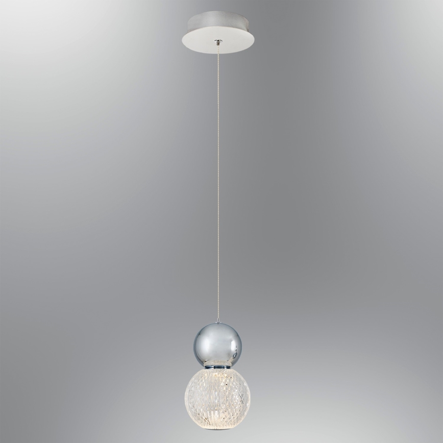 LED Pakabinamas šviestuvas CREMONA LED/5W/230V 3000K matinė chromas
