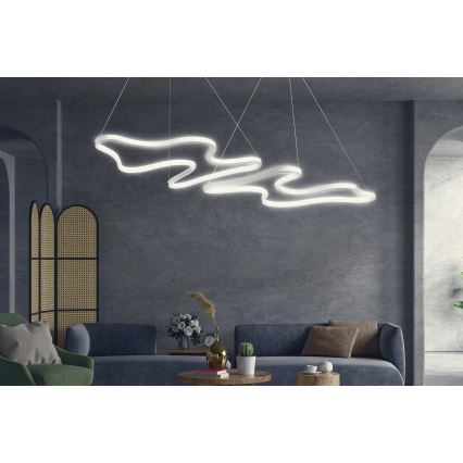 LED Pakabinamas šviestuvas DUPLE ARTISAN LED/80W/230V 6500K baltas