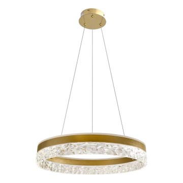 LED Pakabinamas šviestuvas FROZI LED/32W/230V, 50 cm, auksinė