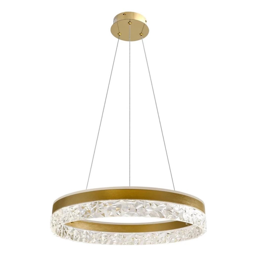 LED Pakabinamas šviestuvas FROZI LED/32W/230V, 50 cm, auksinė