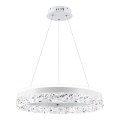 LED Pakabinamas šviestuvas FROZI LED/32W/230V, 50 cm, balta