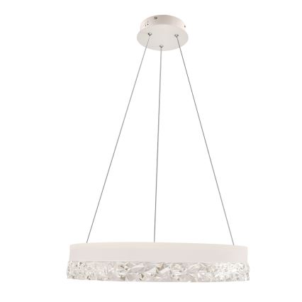 LED Pakabinamas šviestuvas FROZI LED/32W/230V, 50 cm, balta