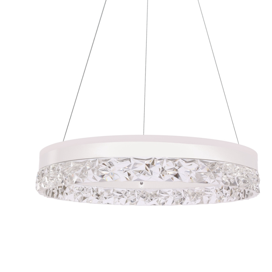 LED Pakabinamas šviestuvas FROZI LED/32W/230V, 50 cm, balta
