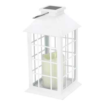 LED Pakabinamas šviestuvas, įkraunamas saulės energija LED/0,02W/1,2V 1xAA 2700K IP44 200 mAh balta