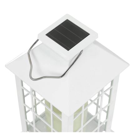 LED Pakabinamas šviestuvas, įkraunamas saulės energija LED/0,02W/1,2V 1xAA 2700K IP44 200 mAh balta