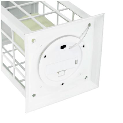 LED Pakabinamas šviestuvas, įkraunamas saulės energija LED/0,02W/1,2V 1xAA 2700K IP44 200 mAh balta