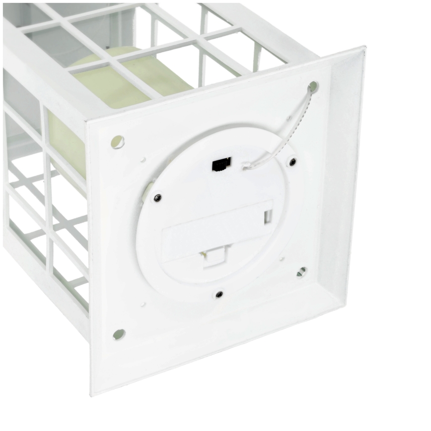 LED Pakabinamas šviestuvas, įkraunamas saulės energija LED/0,02W/1,2V 1xAA 2700K IP44 200 mAh balta