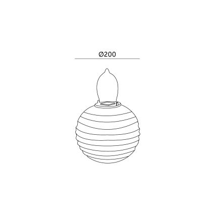 LED Pakabinamas šviestuvas, įkraunamas saulės energija LED/0,02W/1,2V 3000K IP44 1xAAA 100 mAh
