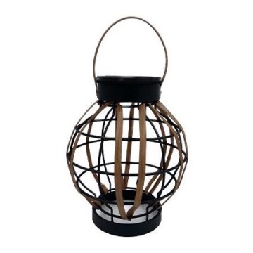 LED Pakabinamas šviestuvas, įkraunamas saulės energija LED/0,1W/1,2V diametras 15 cm
