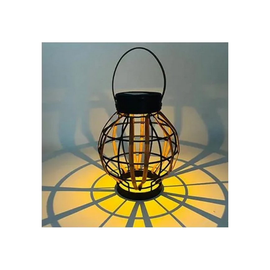 LED Pakabinamas šviestuvas, įkraunamas saulės energija LED/0,1W/1,2V diametras 15 cm