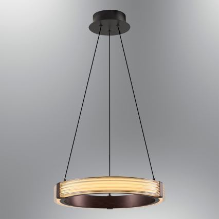 LED Pakabinamas šviestuvas JESI LED/2W/230V 3000K rudas