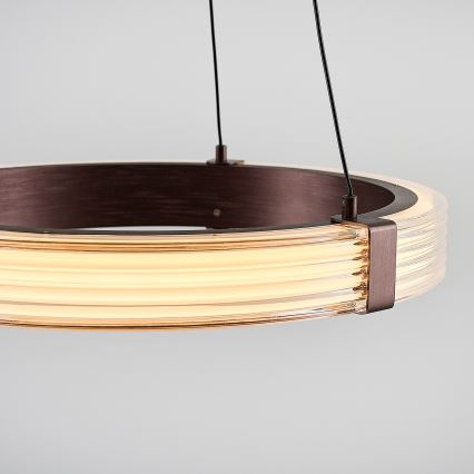LED Pakabinamas šviestuvas JESI LED/2W/230V 3000K rudas