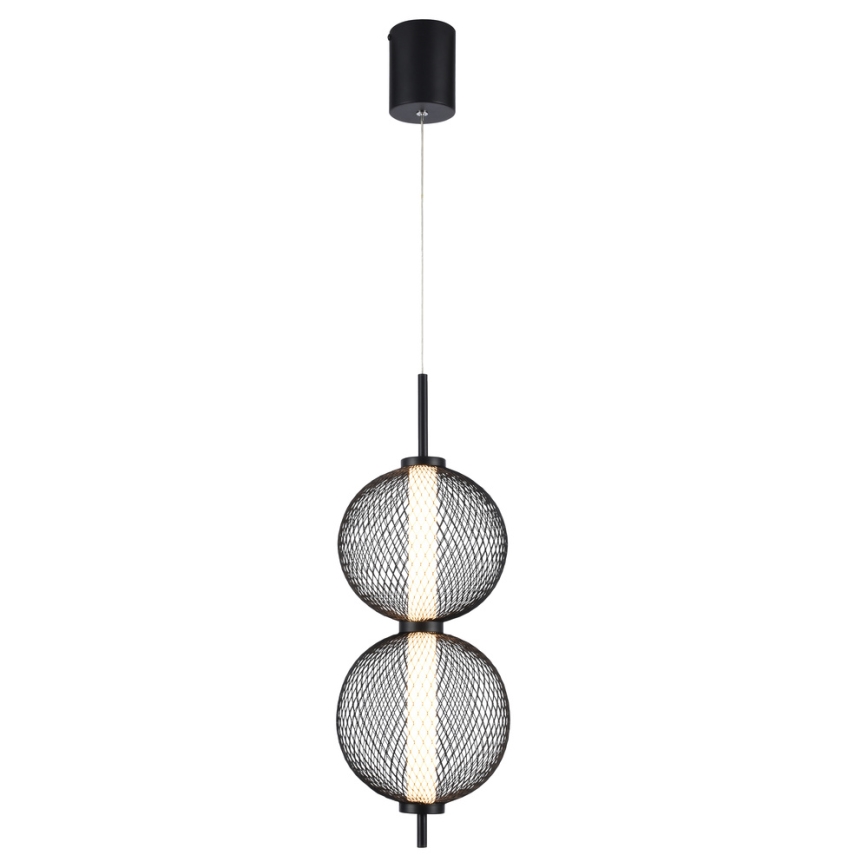 LED pakabinamas šviestuvas PUMA LED/10W/230V Ø 14 cm juodas