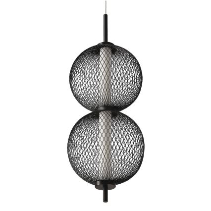 LED pakabinamas šviestuvas PUMA LED/10W/230V Ø 14 cm juodas