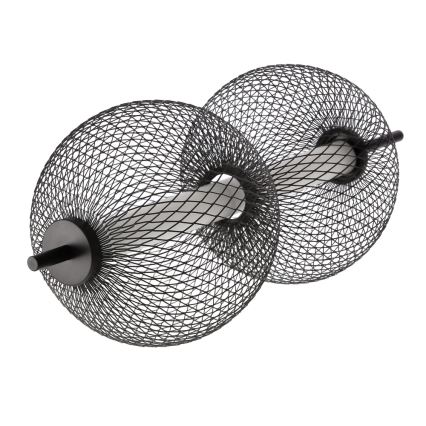 LED pakabinamas šviestuvas PUMA LED/10W/230V Ø 14 cm juodas