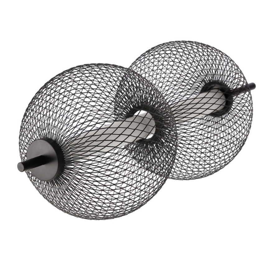 LED pakabinamas šviestuvas PUMA LED/10W/230V Ø 14 cm juodas