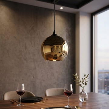 LED pakabinamas šviestuvas su laidu CUBUS 1xE27/15W/230V