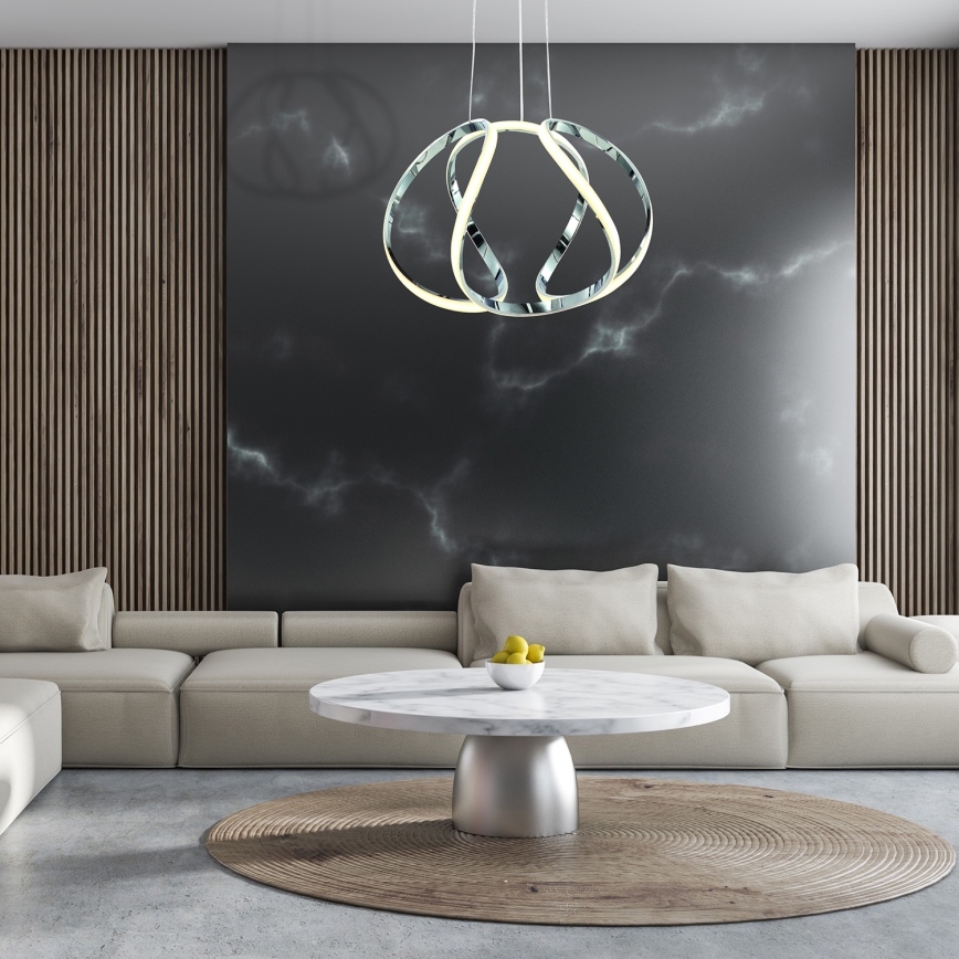 LED pakabinamas šviestuvas su trosu GLOBE LED/50W/230V