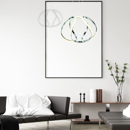 LED pakabinamas šviestuvas su trosu GLOBE LED/50W/230V