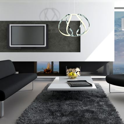 LED pakabinamas šviestuvas su trosu GLOBE LED/50W/230V