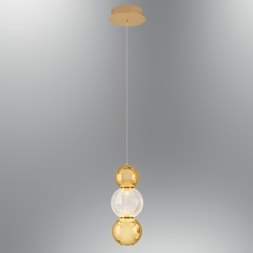 LED pakabinamasis šviestuvas CREMONA LED/5W/230V 3000K auksinis