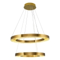 LED pakabinamasis šviestuvas JESI LED/140W/230V 3000K 100 cm bronzinė