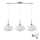 LED Pakabintas šviestuvas HARMA 3xE27/60W/230V matinė chromo/balta