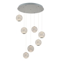 LED Pakabukas CREMONA 7xLED/5W/230V 3000K matinio chromo
