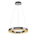 LED pakabukas JESI LED/35W/230V 3000K 60 cm sidabrinė