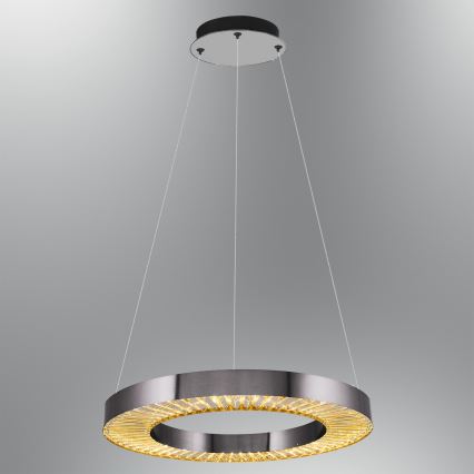 LED pakabukas JESI LED/35W/230V 3000K 60 cm sidabrinė