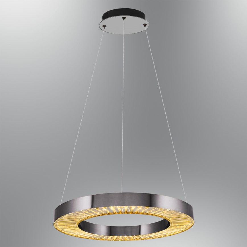 LED pakabukas JESI LED/35W/230V 3000K 60 cm sidabrinė