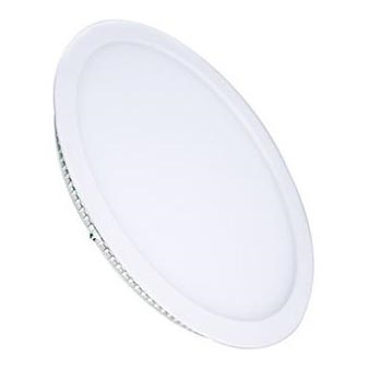 LED panelė 6W, 230V, 3000/4000/6000K, skersmuo 12 cm, balta