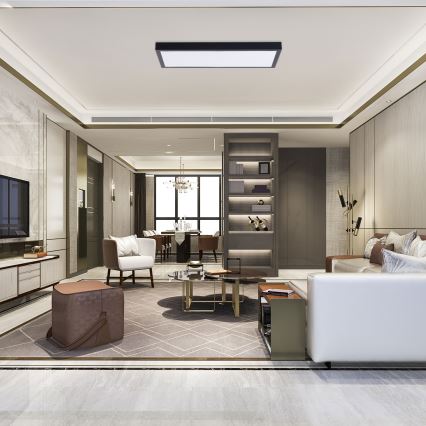 LED panelė LED/36W/230V 4000K 30x60 cm juoda
