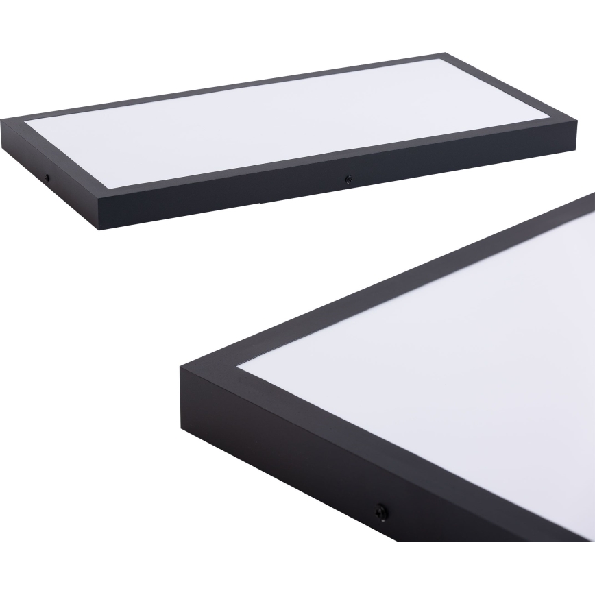 LED panelė LED/36W/230V 4000K 30x60 cm juoda