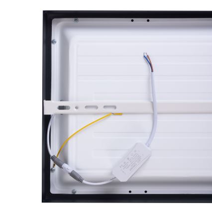 LED panelė LED/36W/230V 4000K 30x60 cm juoda
