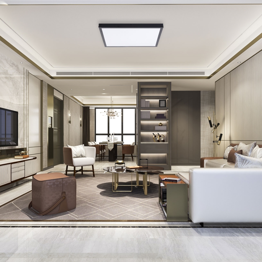 LED panelė LED/60W/230V 4000K 60x60 cm juoda