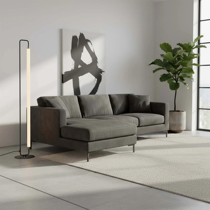 LED pastatoma lempa FELICJA LED/24W/230V 4000K juoda