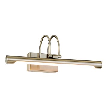 LED paveiklo šviestuvas LED/9W/230V 3000K 42 cm matinis chromas