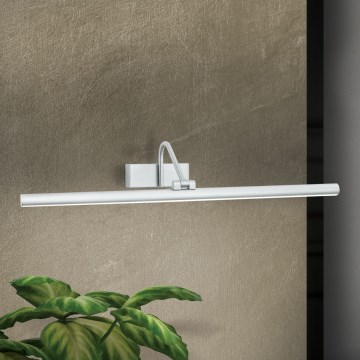 LED paveiklo šviestuvas PORTRAIT LED/12W/230V 60 cm matinis chromas