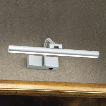 LED paveiklo šviestuvas PORTRAIT LED/6W/230V 30 cm matinis chromas