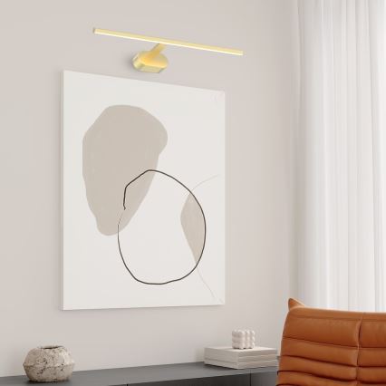 LED paveiklo šviestuvas PRADO LED/11W/230V auksas