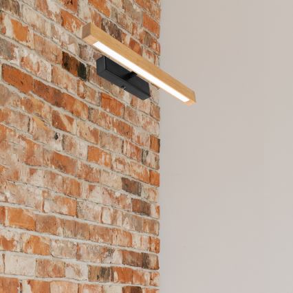 LED paveikslų šviestuvas VERDE LED/5,5W/230V 3000K 46 cm ąžuolas/juodas