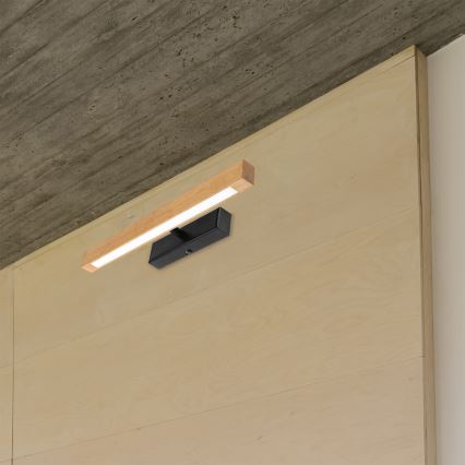 LED paveikslų šviestuvas VERDE LED/5,5W/230V 3000K 46 cm ąžuolas/juodas